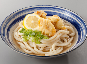 とり天うどん