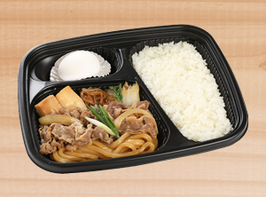 すき焼きうどん入