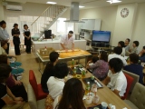 手打ちそばの実演と試食会1
